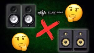 Yamaha HS5 vs KRK Rokit 5: qual escolher?