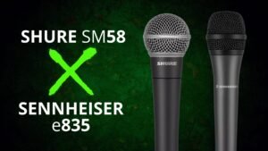 Shure SM58 ou Sennheiser e835: qual escolher?