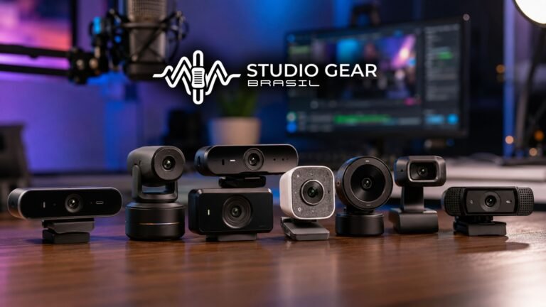 Melhores webcams para streaming em 2026 | Guia de Compra